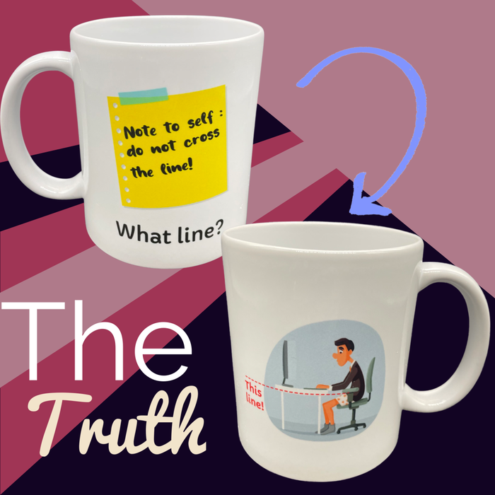 Where's the line! - MUG